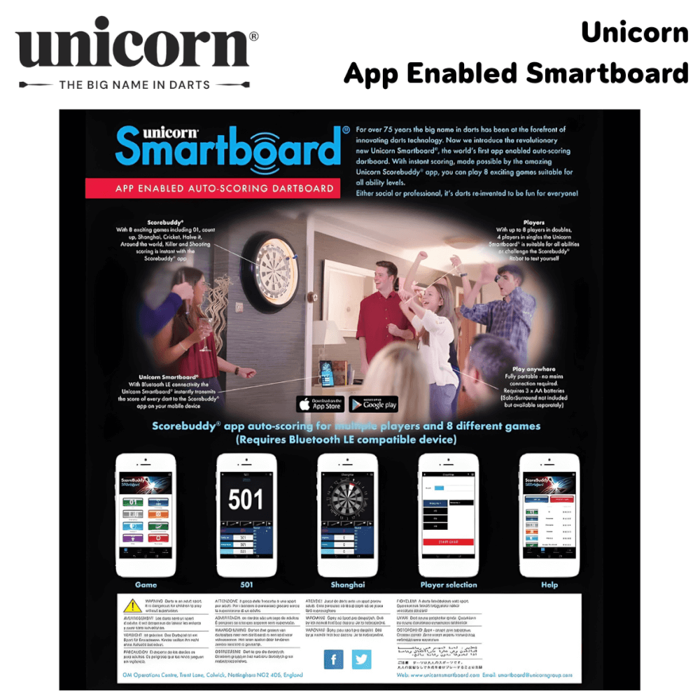 กระดานปาเป้า UNICORN APP ENABLED SMARTBOARD